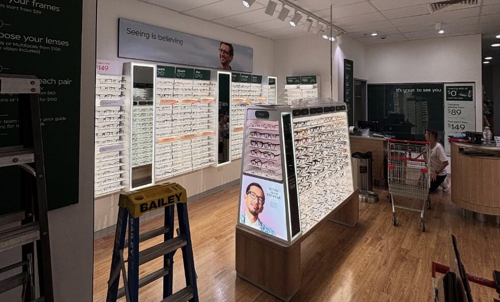 Commercial clinic fitout lighting