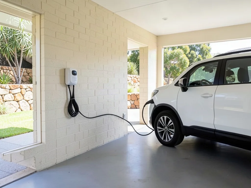 Sample image of a home EV charger