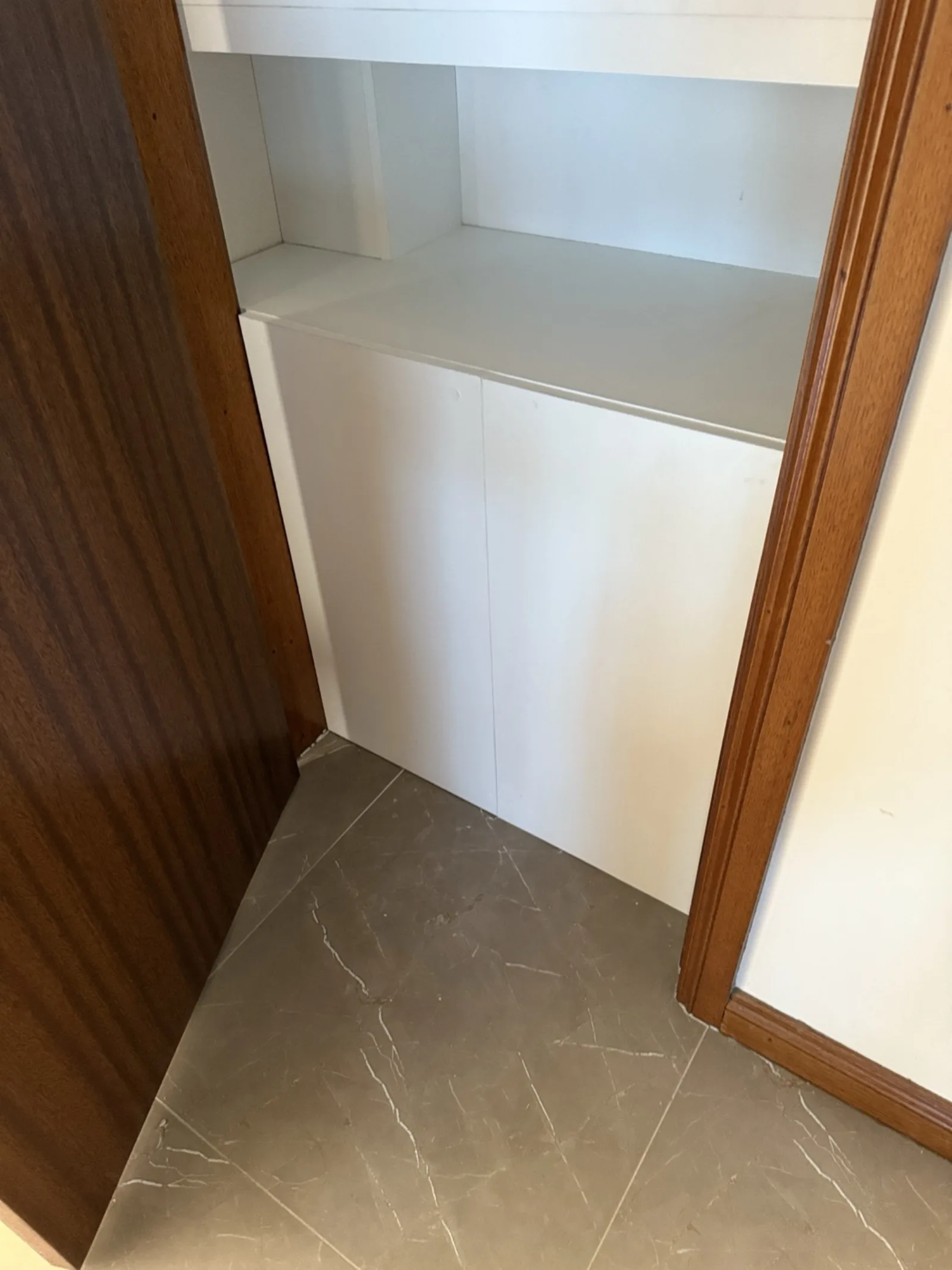Bathroom cabinet and tiled nook by JT Handyman in Keilor Downs