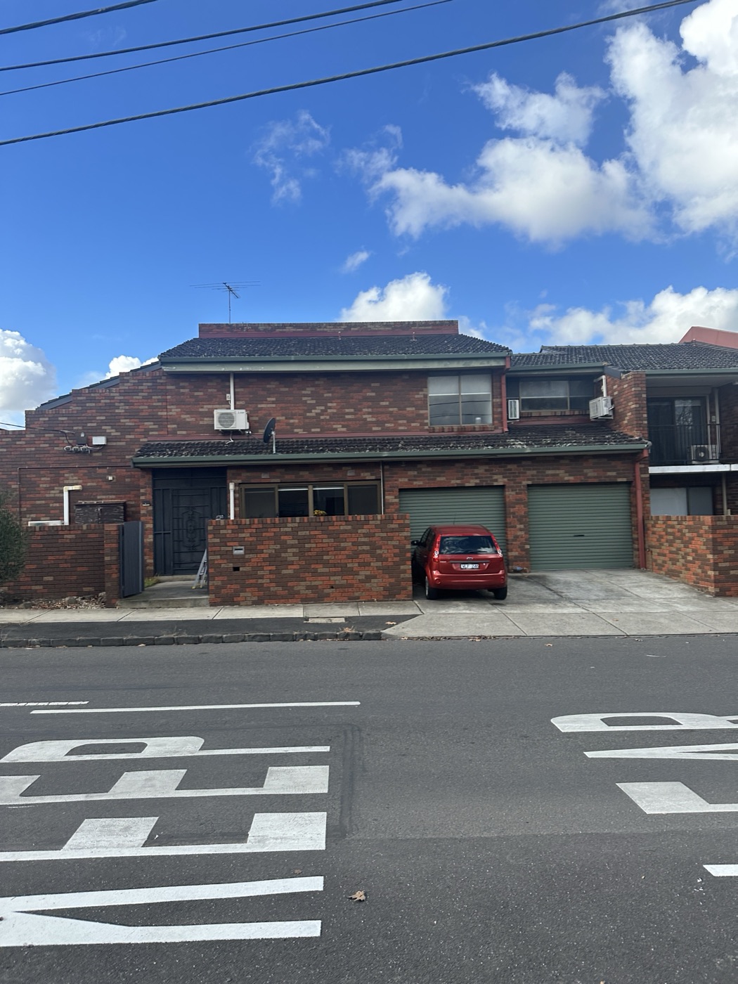 Townhouse exterior works by JT in Pascoe Vale