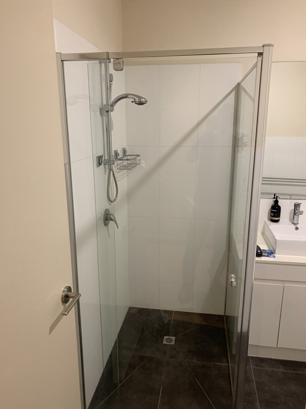 Full shower fit-out by JT in Melbourne