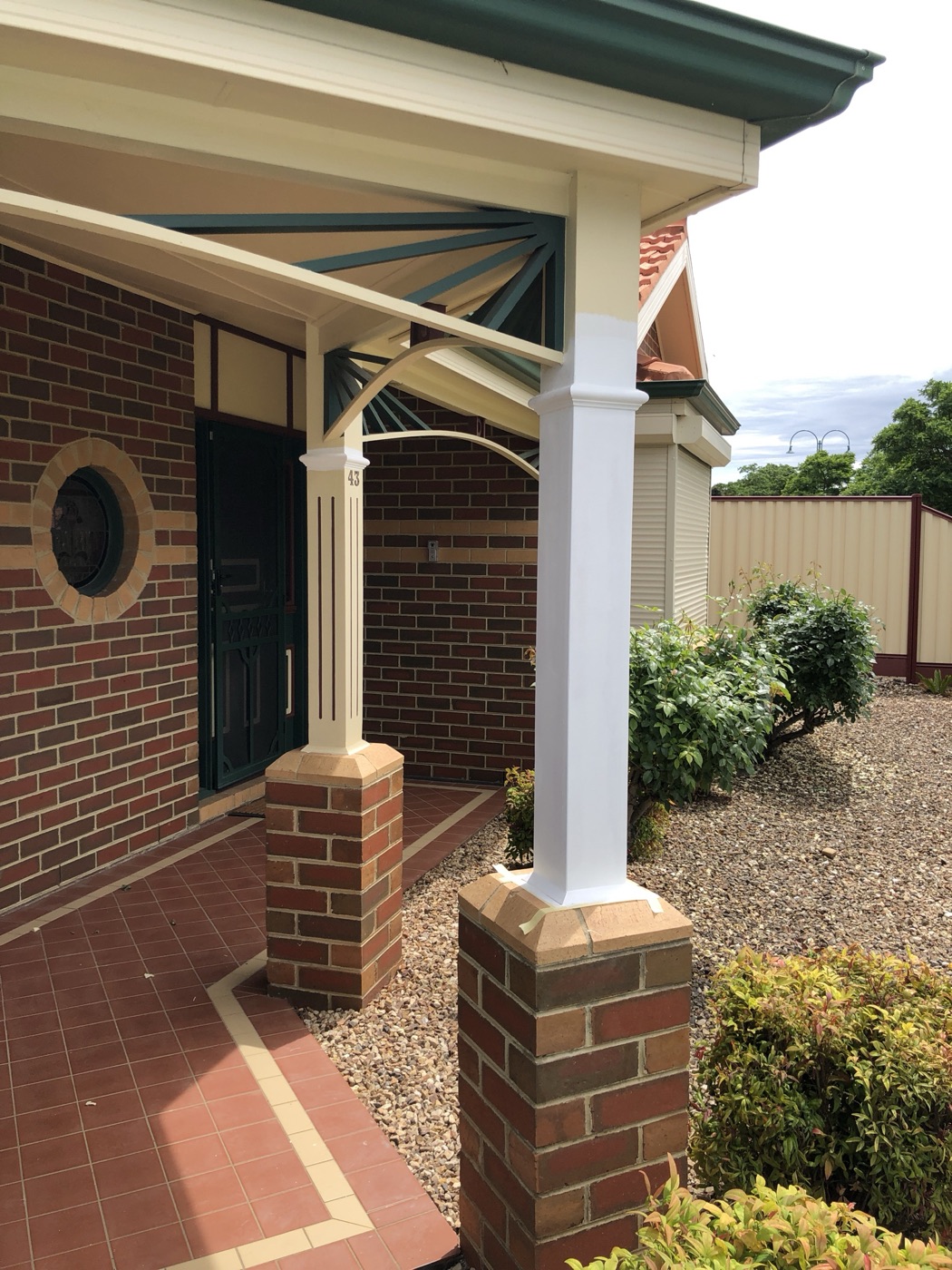 Verandah posts and brackets by JT Handyman in Doncaster, VIC