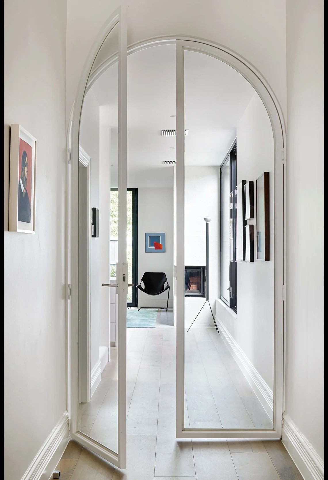 Elwood arched hallway
