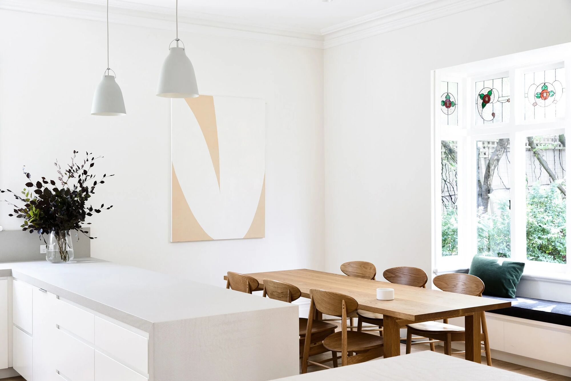 Glen Iris — joinery and finishes carried through the renovated interior