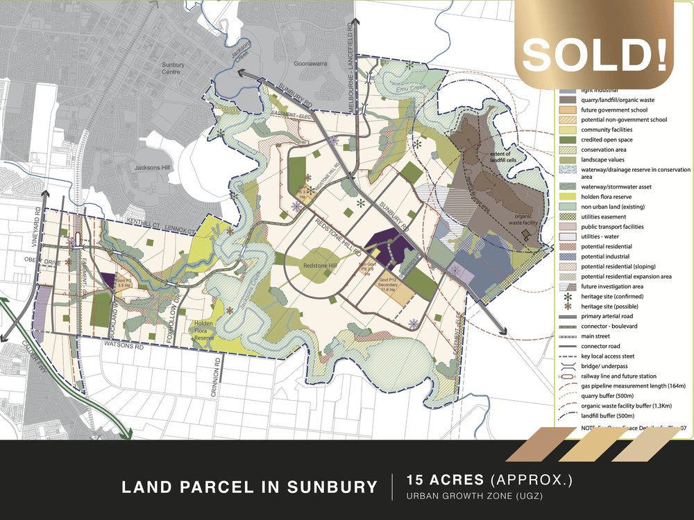 Land parcel in Sunbury