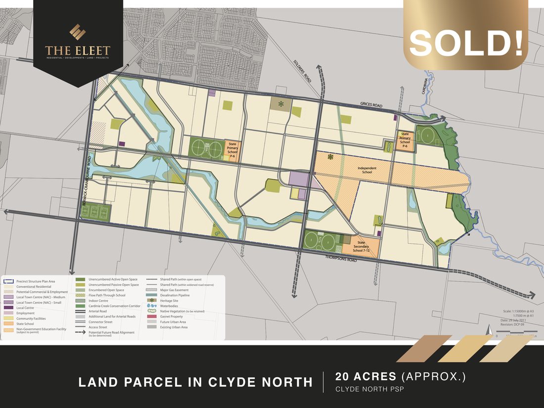 Land parcel in Clyde North