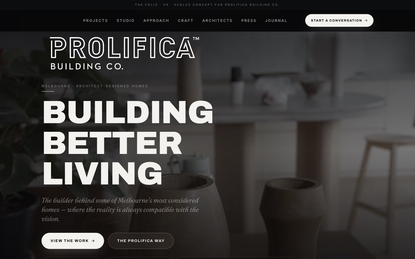 For architects