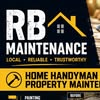 The RB Maintenance badge used on Instagram