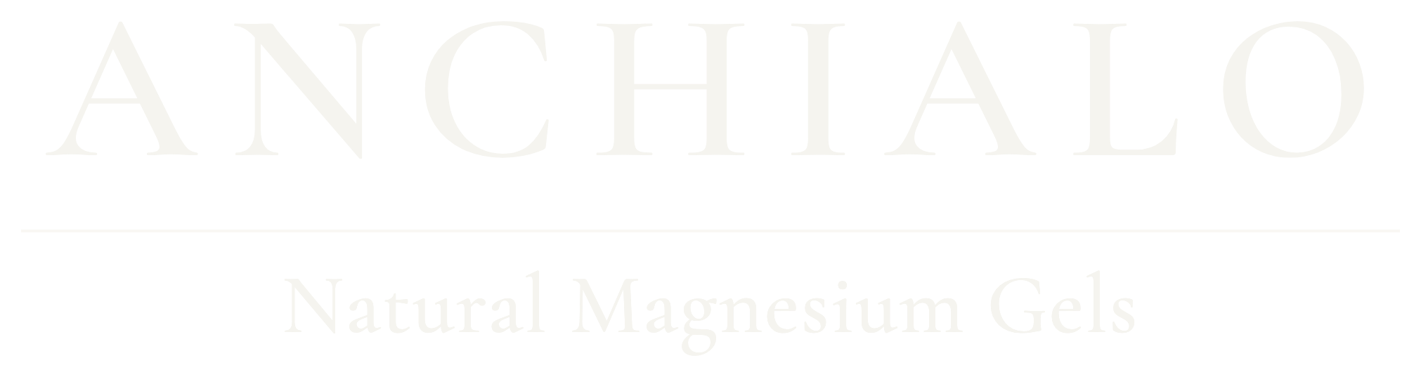Anchialo Natural Magnesium Gels