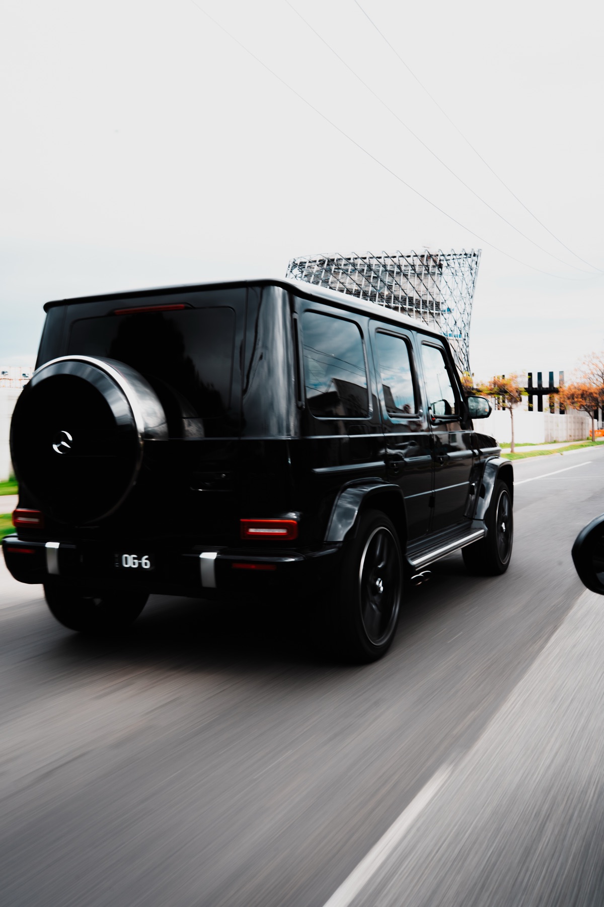 G Wagon, Low angle, motion blur