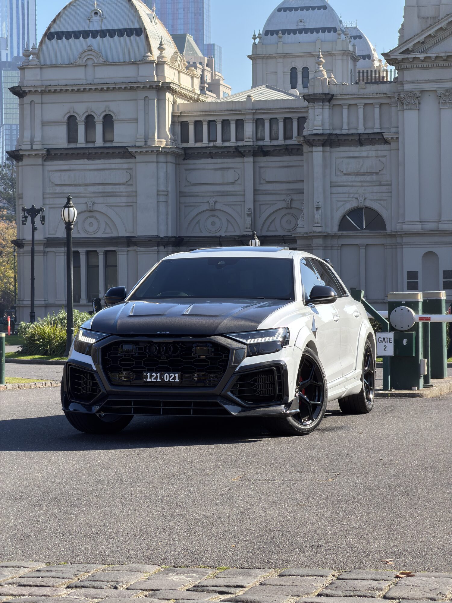Audi Mansory RS Q8 at the Royal Exhibition Building, Carlton, Melbourne