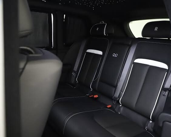 Rolls Royce, Starlight headliner, rear cabin