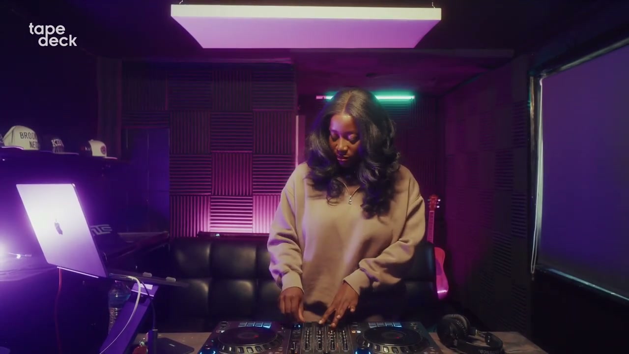 VTKAY in cinematic purple and red neon light